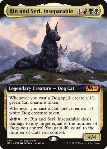 Rin and Seri, Inseparable (BABP-278)  Foil - Core Set 2021: (Extended Art)
