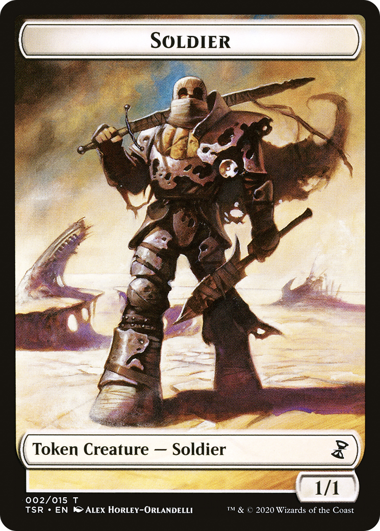 Soldier (TTSR-002)  - Time Spiral Remastered Tokens