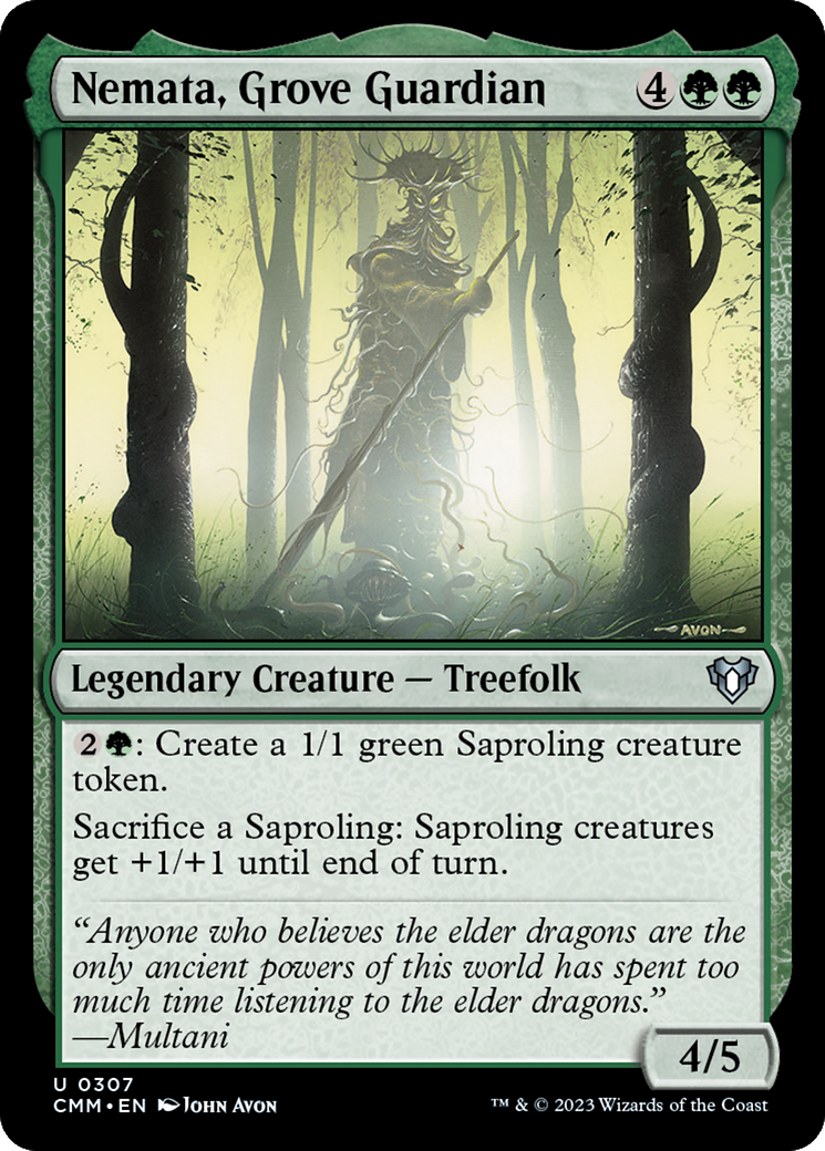 Nemata, Grove Guardian (CMM-307)  - Commander Masters