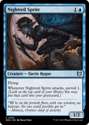 Nightveil Sprite (WOC-100)  - Wilds of Eldraine Commander