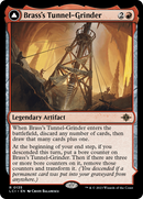 Brass's Tunnel-Grinder (LCI-135)  Foil - The Lost Caverns of Ixalan