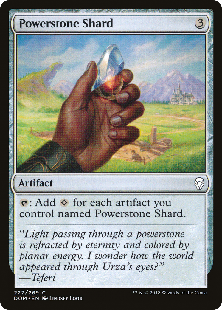 Powerstone Shard (DOM-227)  Foil - Dominaria