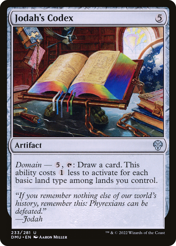 Jodah's Codex (DMU-233)  - Dominaria United