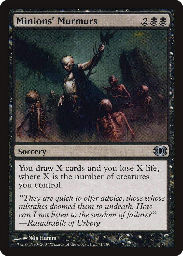 Minions' Murmurs (FUT-071)  - Future Sight