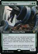 Defiler of Vigor (Extended Art) (DMU-412)  Foil - Dominaria United: (Extended Art)