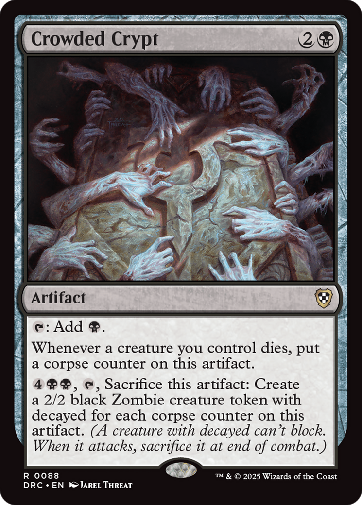 Crowded Crypt (DRC-088)  - Commander: Aetherdrift