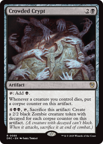 Crowded Crypt (DRC-088)  - Commander: Aetherdrift
