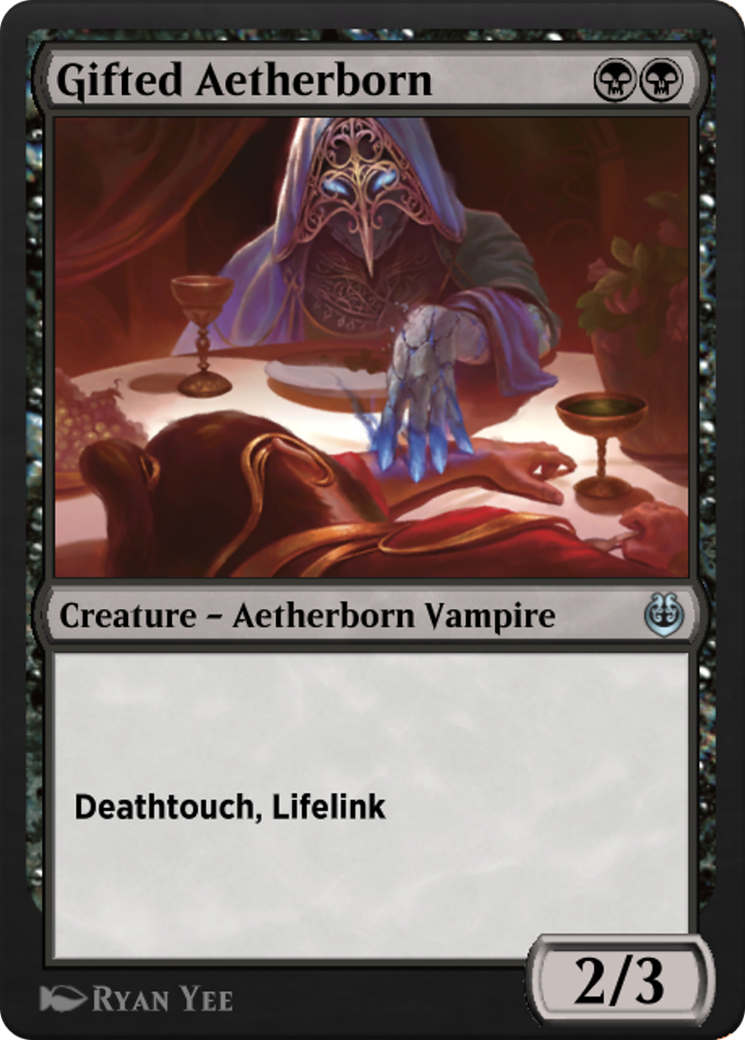 Gifted Aetherborn (KLR-091)  - Kaladesh Remastered