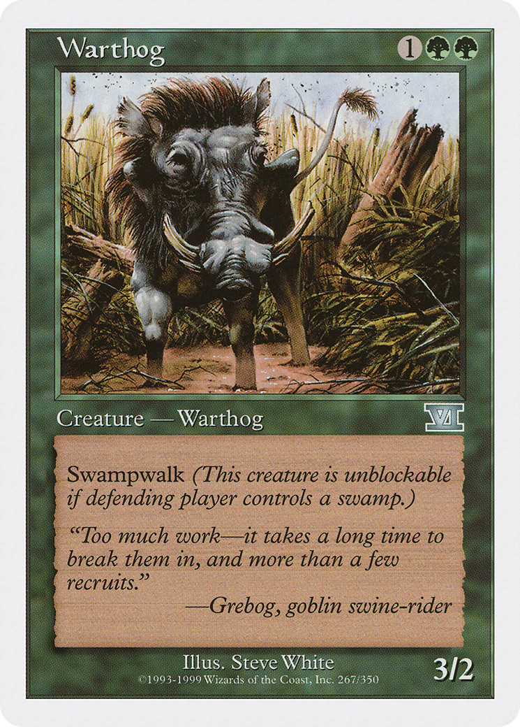 Warthog (6ED-267)  - Classic Sixth Edition