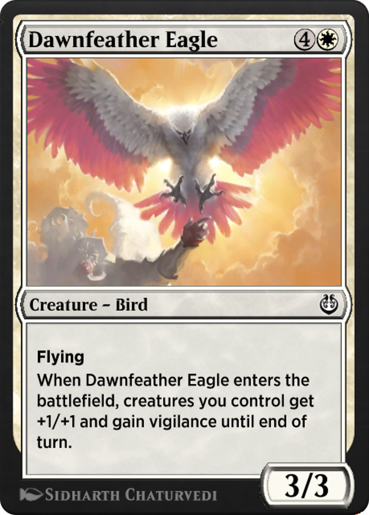 Dawnfeather Eagle (KLR-015)  - Kaladesh Remastered