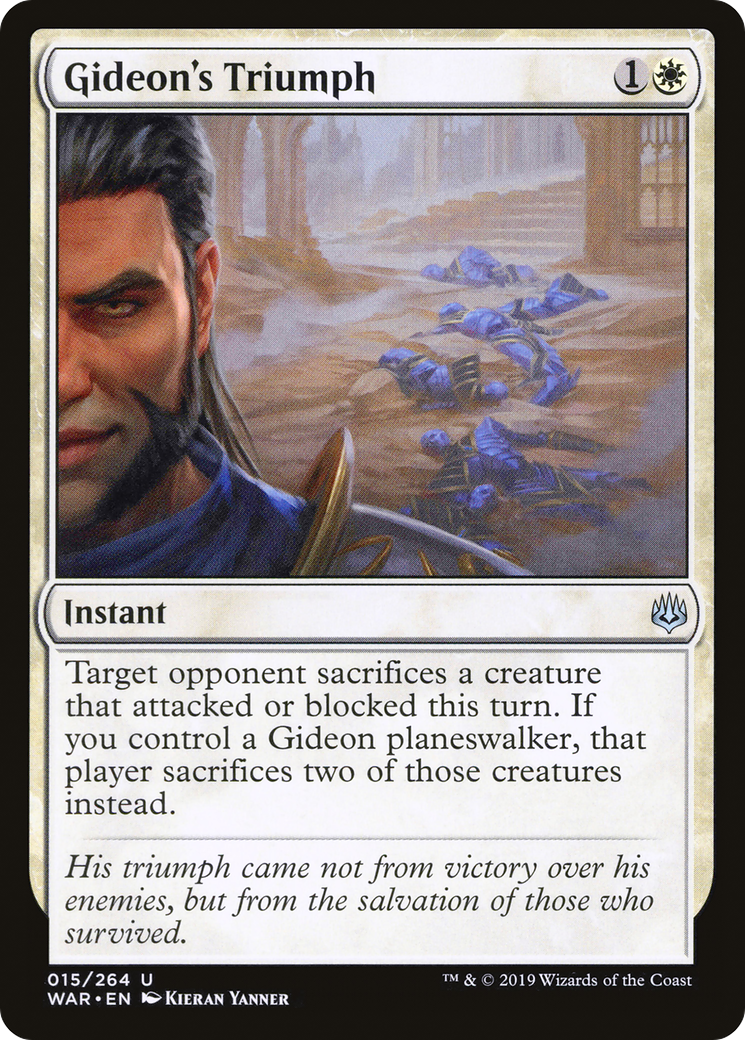 Gideon's Triumph (WAR-015)  - War of the Spark