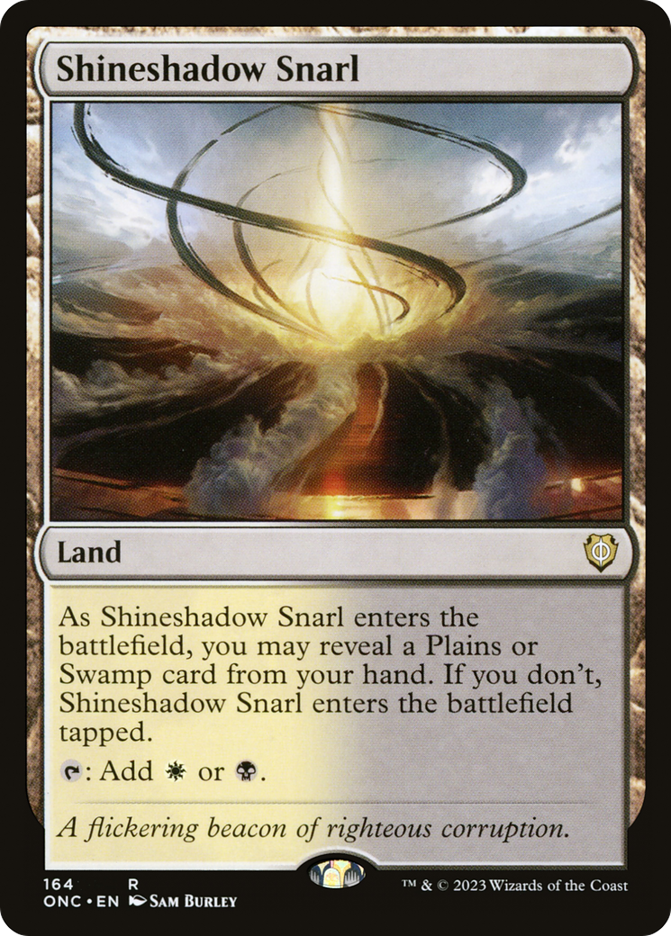 Shineshadow Snarl (ONC-164)  - Phyrexia: All Will Be One Commander