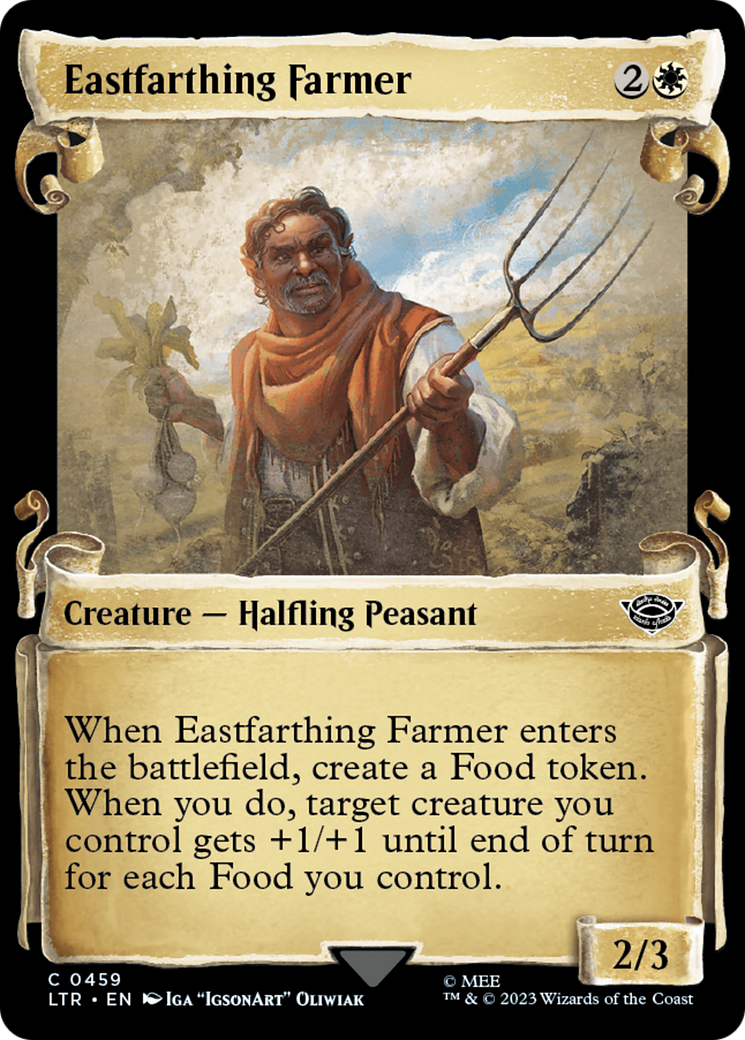 Eastfarthing Farmer (Showcase Scrolls) (LTR-459) - The Lord of the Rings: Tales of Middle-earth: (Showcase) Foil
