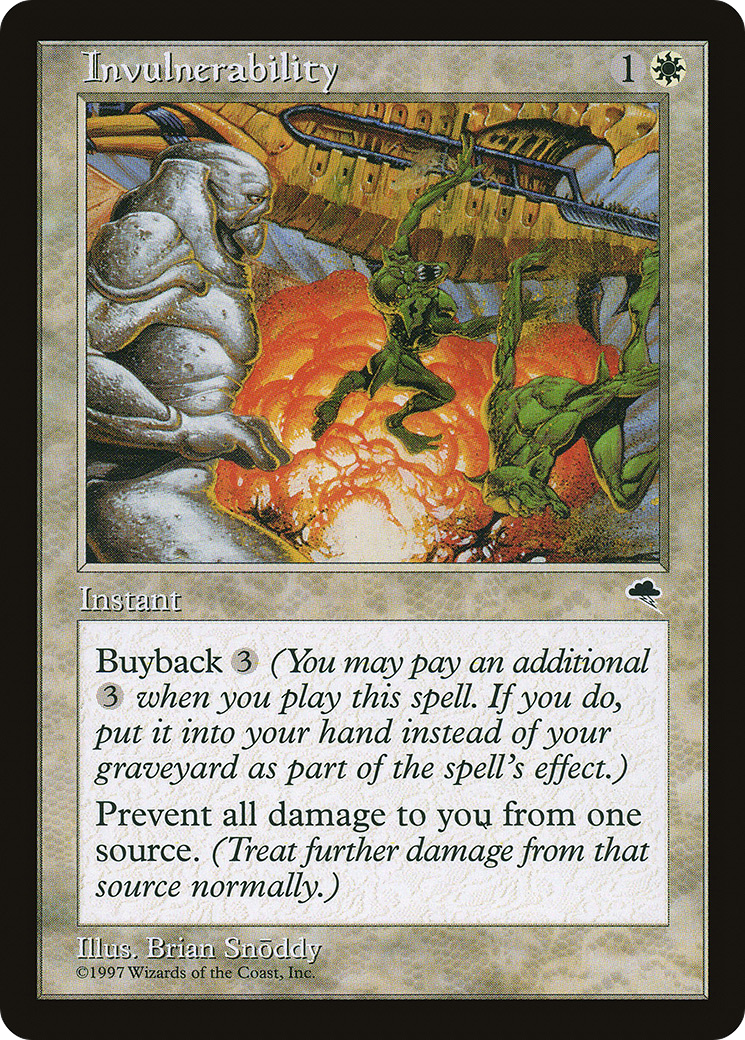 Invulnerability (TMP-025)  - Tempest