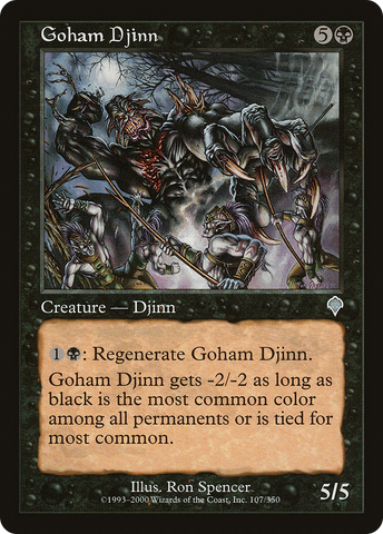 Goham Djinn (INV-107) - Invasion Foil