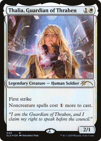 Thalia, Guardian of Thraben (040) (SLD-040)  Foil - Secret Lair Drop