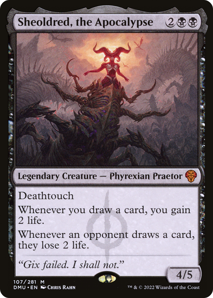 Sheoldred, the Apocalypse (DMU-107)  - Dominaria United