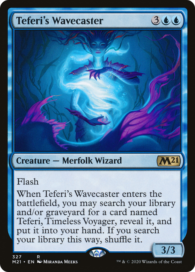 Teferi's Wavecaster (M21-327)  - Core Set 2021