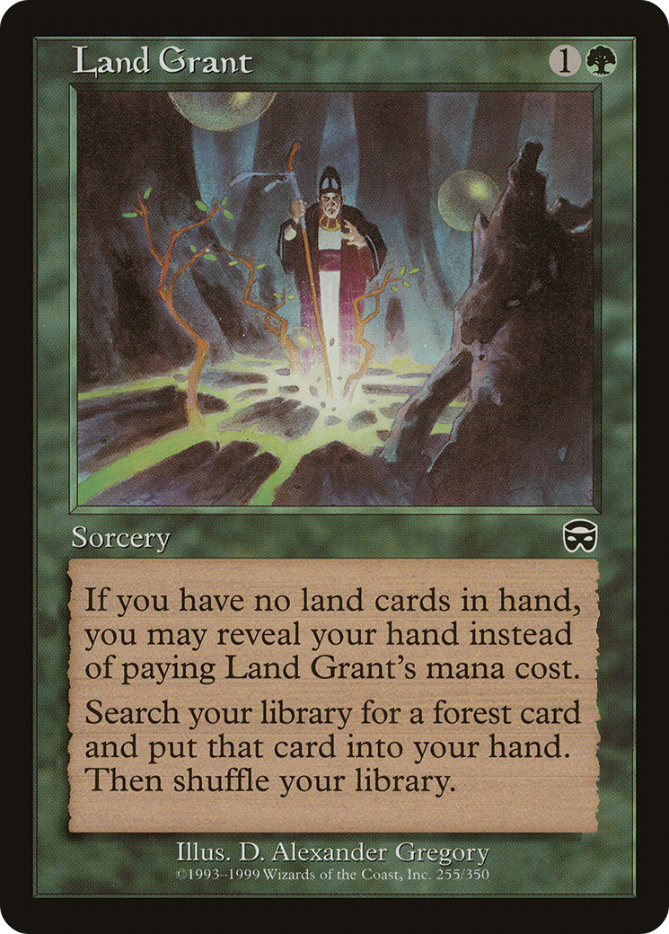 Land Grant (MMQ-255)  Foil - Mercadian Masques