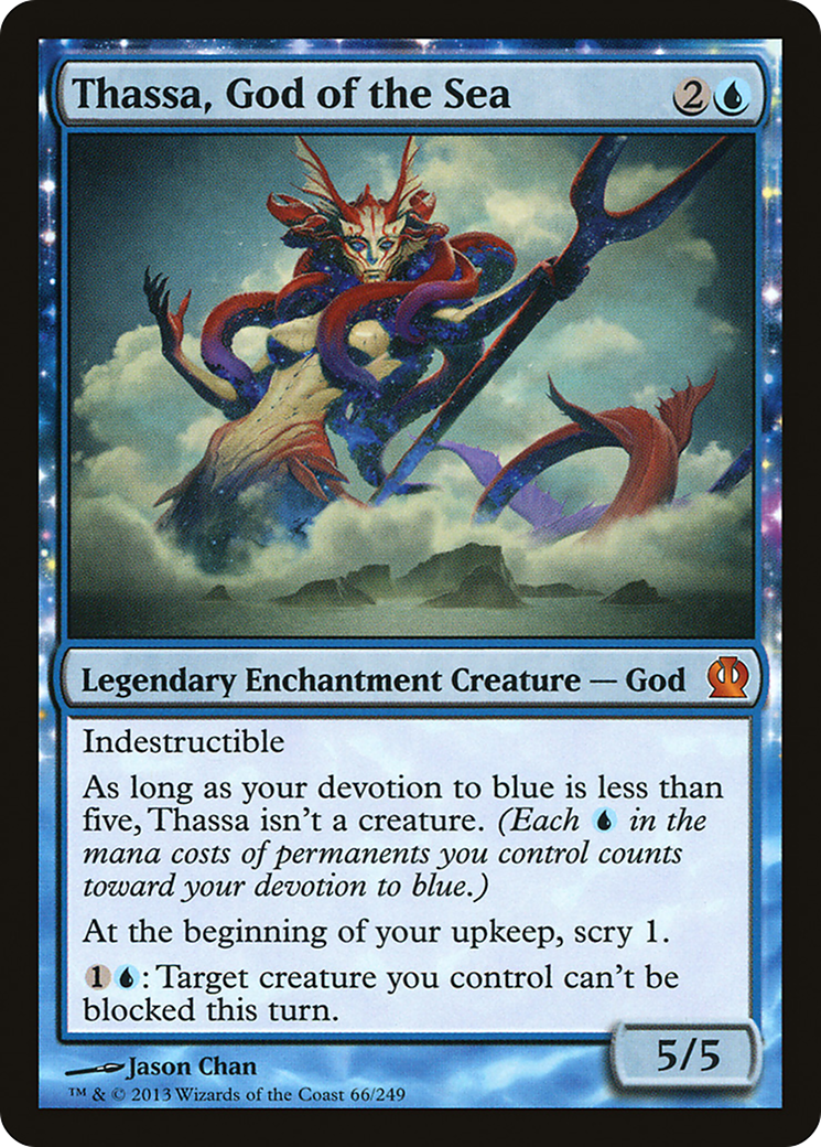 Thassa, God of the Sea (THS-066)  Foil - Theros: (enchantment)