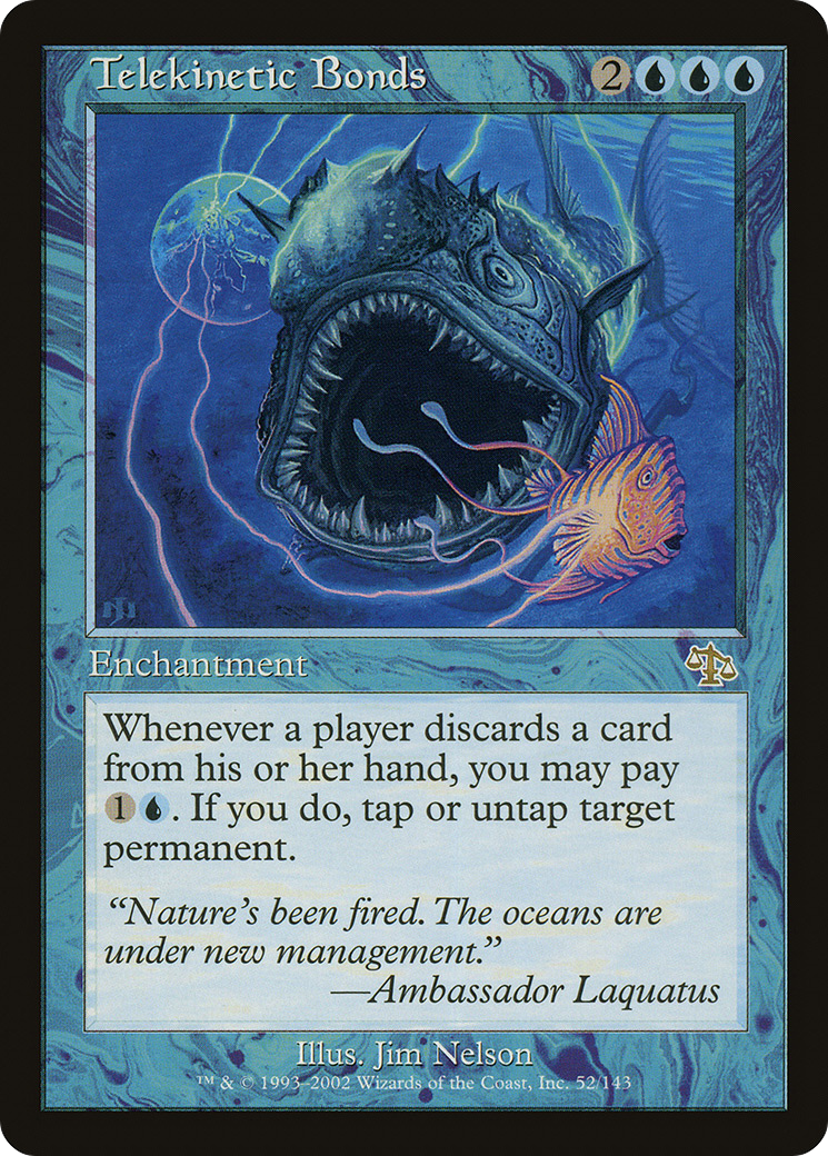 Telekinetic Bonds (JUD-052)  Foil - Judgment