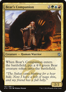 Bear's Companion (KTK-167)  Foil - Khans of Tarkir