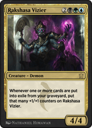 Rakshasa Vizier (KTK-193Y)  - Khans of Tarkir