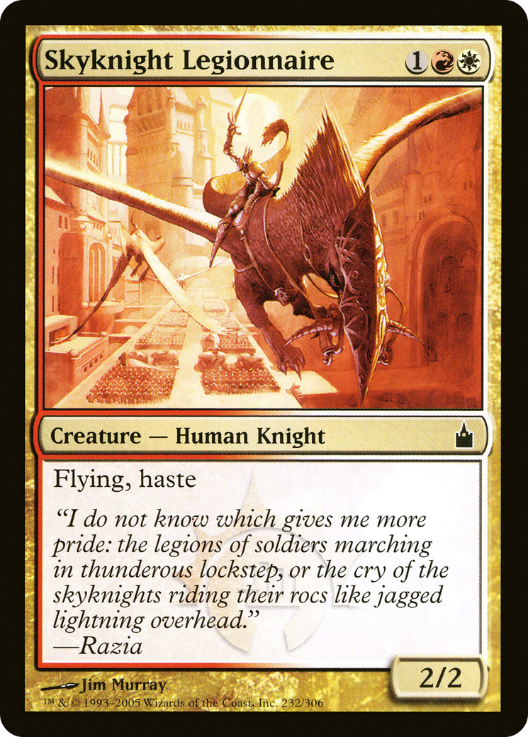 Skyknight Legionnaire (RAV-232)  Foil - Ravnica: City of Guilds
