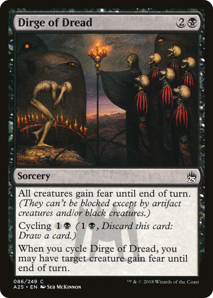 Dirge of Dread (A25-086)  - Masters 25