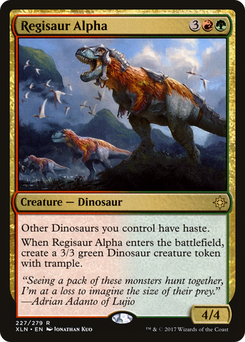 Regisaur Alpha (XLN-227)  Foil - Ixalan
