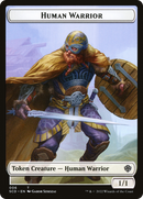 Human Warrior (TSCD-006)  - Starter Commander Deck Tokens