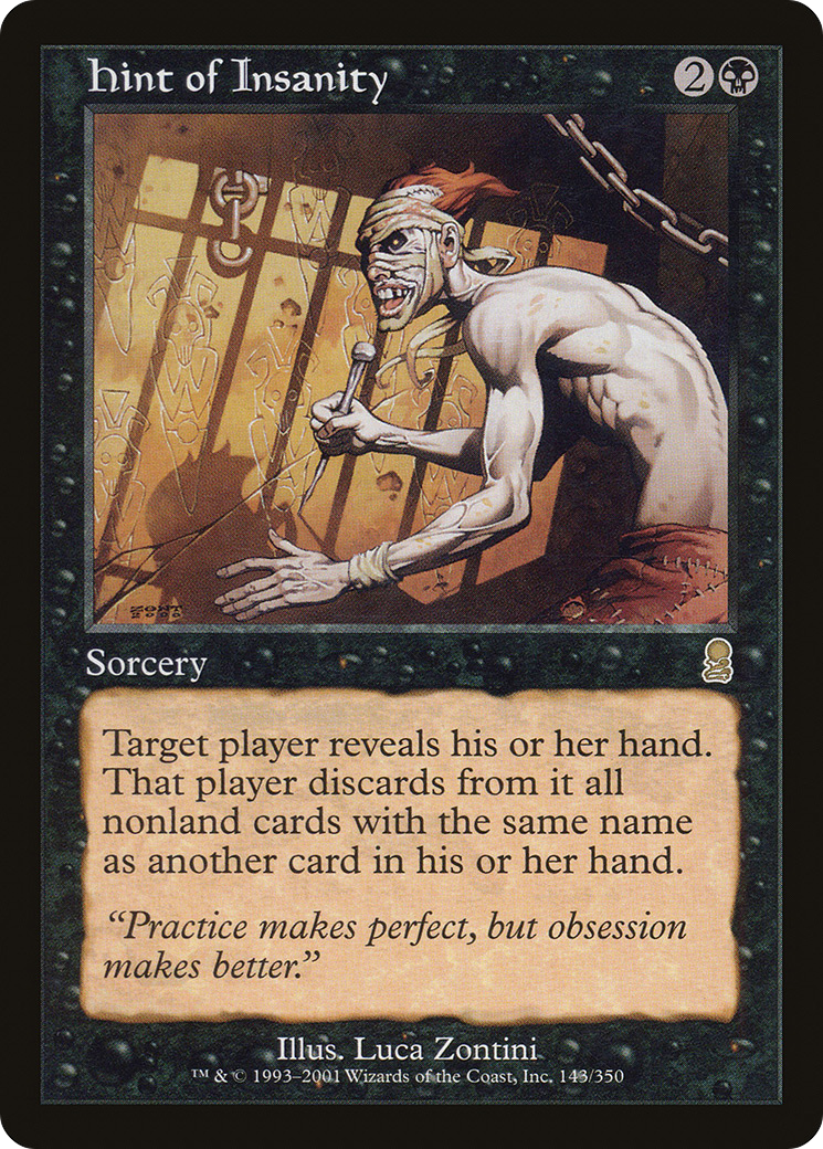 Hint of Insanity (ODY-143)  Foil - Odyssey