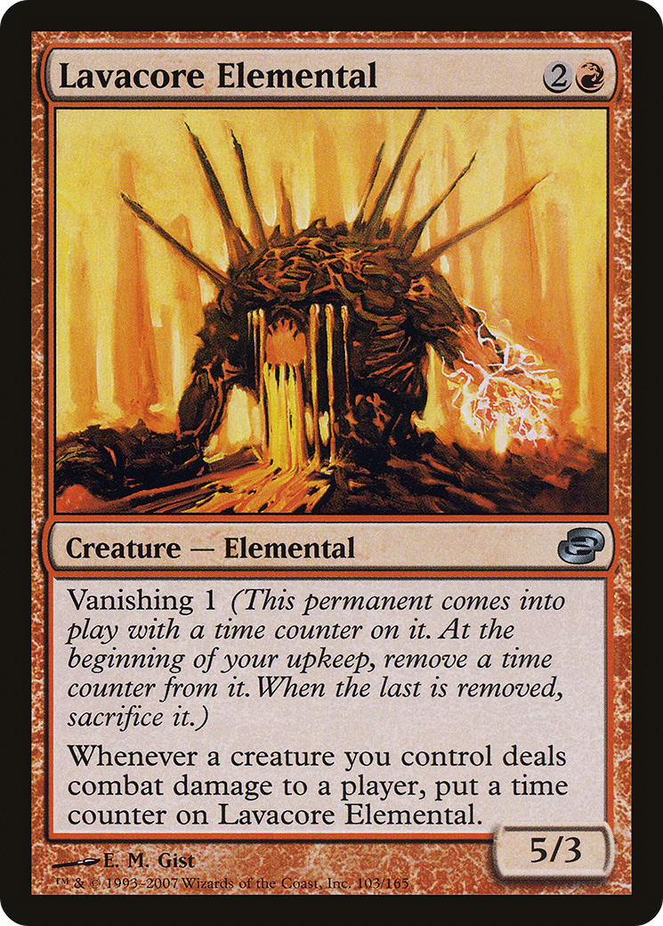 Lavacore Elemental (PLC-103)  - Planar Chaos
