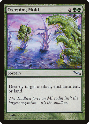 Creeping Mold (MRD-117) - Mirrodin Foil