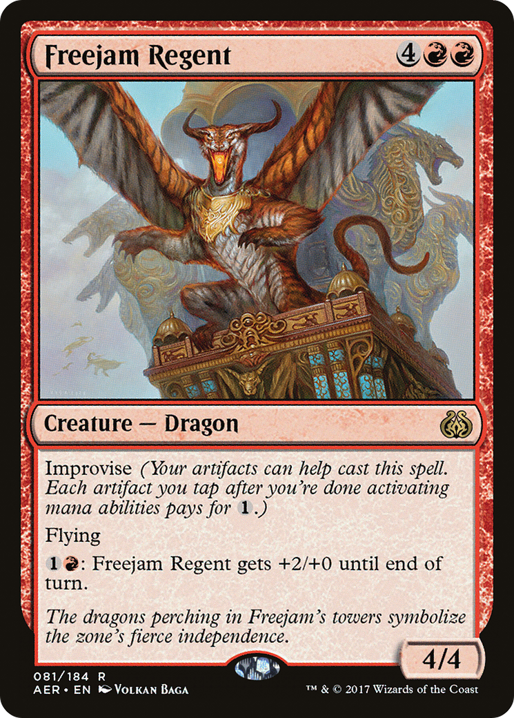 Freejam Regent (AER-081)  Foil - Aether Revolt