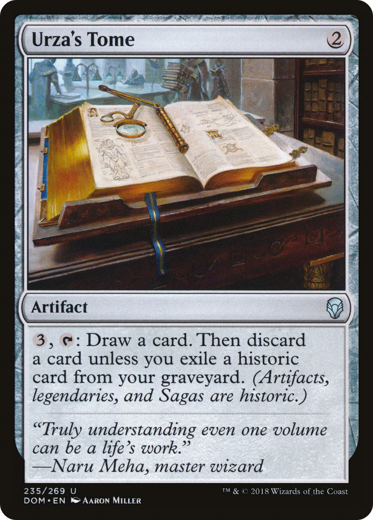 Urza's Tome (DOM-235)  - Dominaria