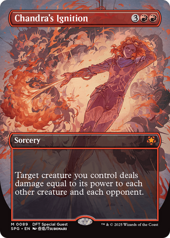 Chandra's Ignition (Borderless) (SPG-089)  - Special Guests