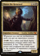 Daxos the Returned (LIST-043/342)  - The List