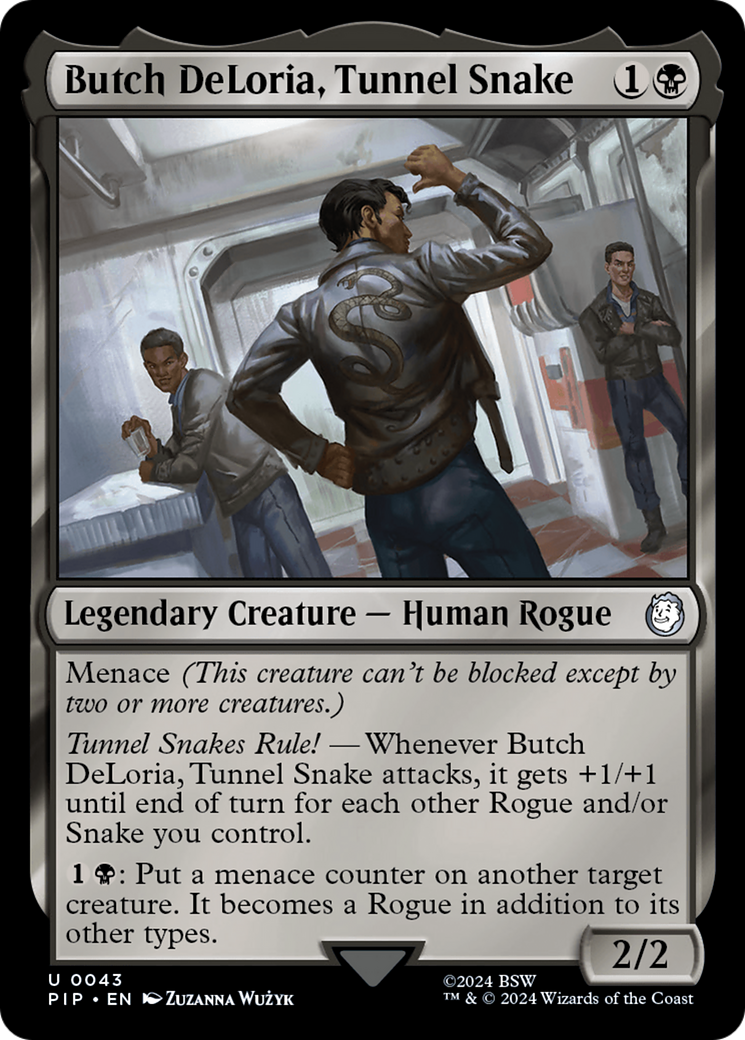 Butch DeLoria, Tunnel Snake (PIP-043)  Foil - Fallout