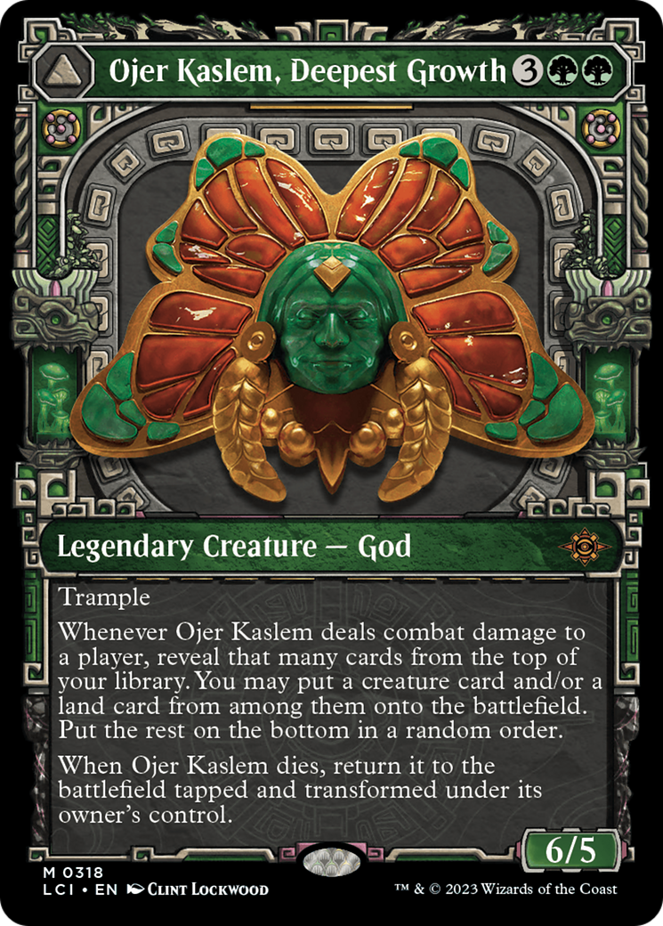 Ojer Kaslem, Deepest Growth (Showcase) (LCI-318)  - The Lost Caverns of Ixalan: (Showcase)