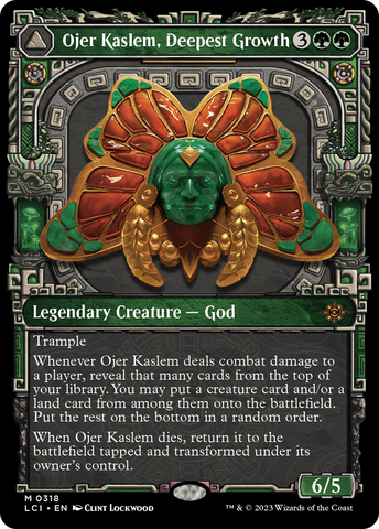 Ojer Kaslem, Deepest Growth (Showcase) (LCI-318)  - The Lost Caverns of Ixalan: (Showcase)