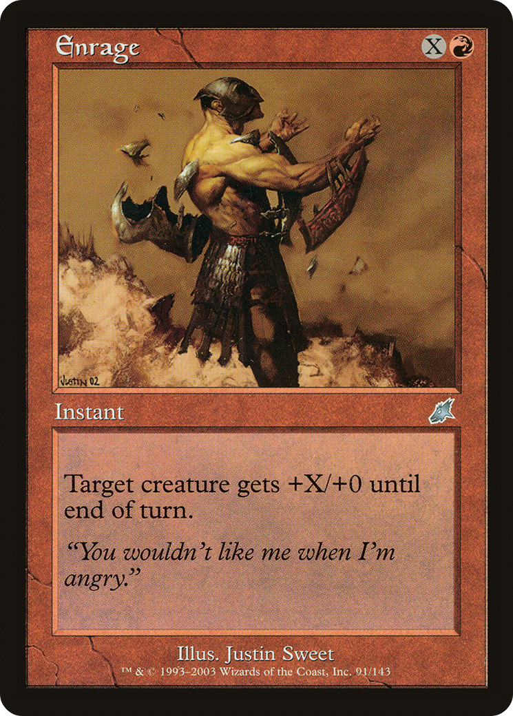 Enrage (SCG-091)  Foil - Scourge