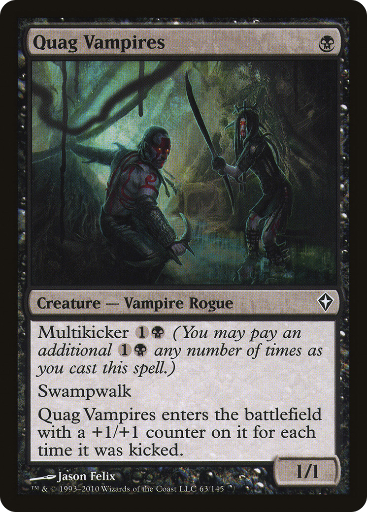 Quag Vampires (WWK-063)  Foil - Worldwake