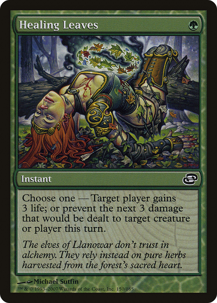 Healing Leaves (PLC-150)  - Planar Chaos: (colorshifted)