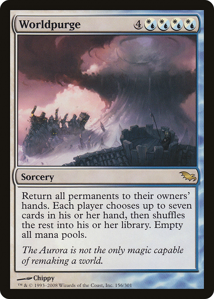 Worldpurge (SHM-156) - Shadowmoor Foil