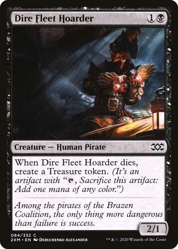 Dire Fleet Hoarder (2XM-084)  - Double Masters