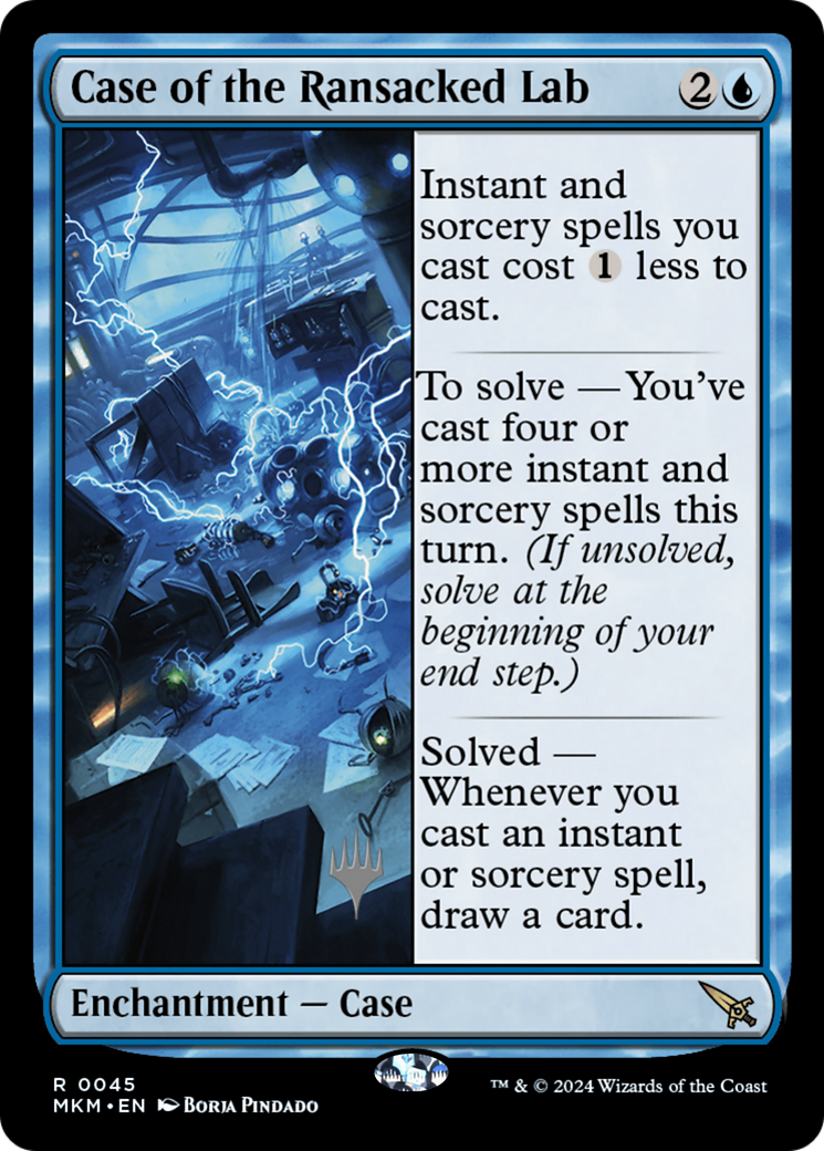 Case of the Ransacked Lab (PPMKM-045)  - Murders at Karlov Manor Promos