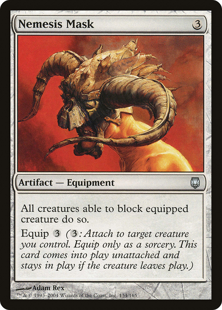 Nemesis Mask (DST-134)  Foil - Darksteel