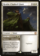Realm-Cloaked Giant // Cast Off [Dungeons & Dragons: Adventures in the Forgotten Realms Commander]