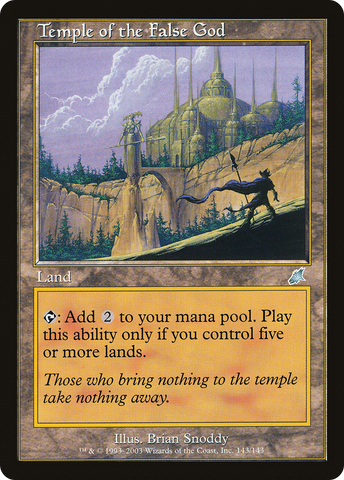 Temple of the False God (SCG-143) - Scourge